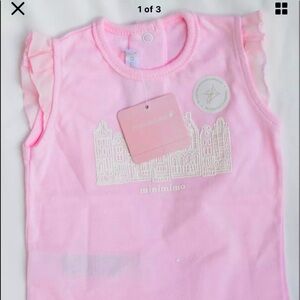 NWT Mini Mimo New Born Baby Girl Set Pink